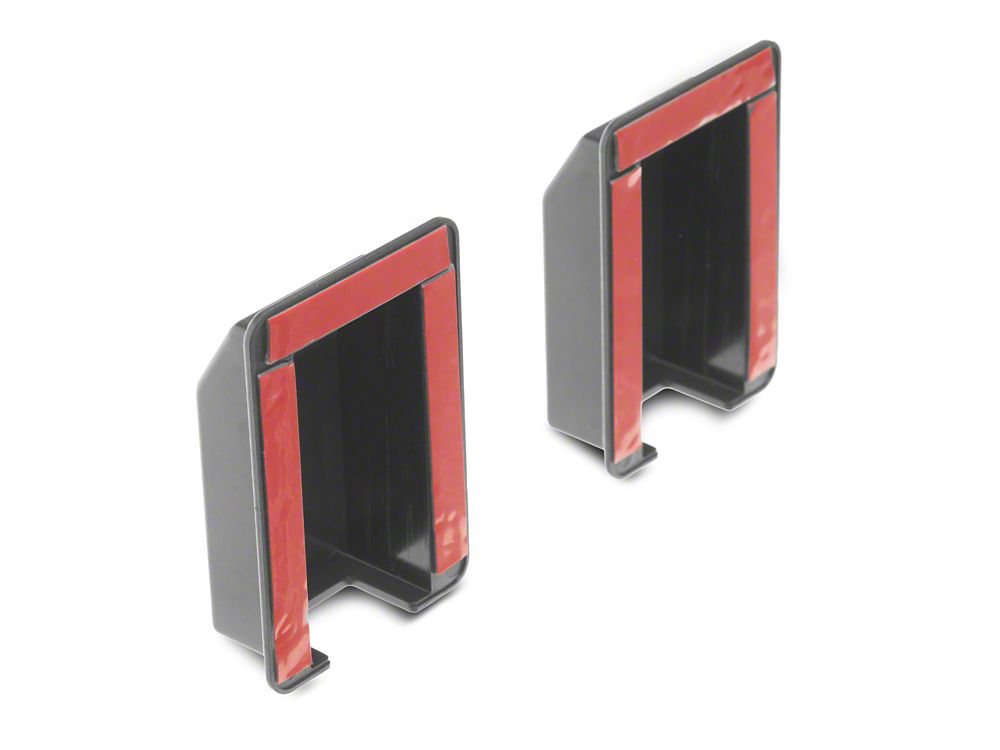 RedRock Rear Window Defrost Covers; Black (21-25 Bronco w/ Hard Top)