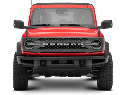 RedRock LED Grille Lighting; Smoked (21-25 Bronco Badlands, Everglades, Wildtrack)