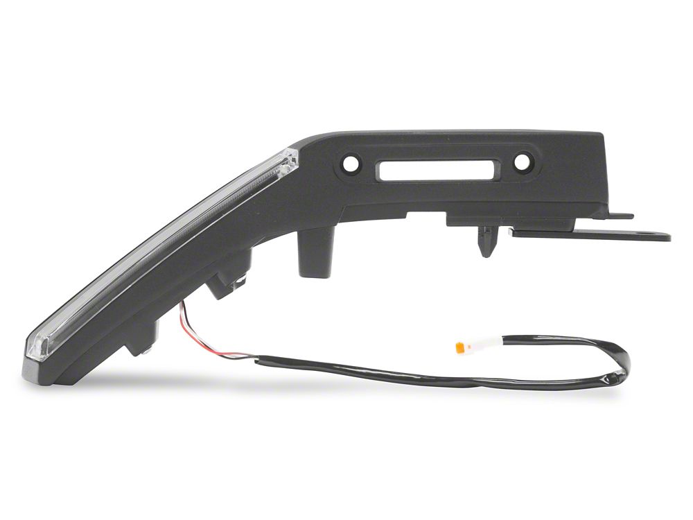 RedRock Hood Mounted Accessory DRL; Amber/White (21-25 Bronco)