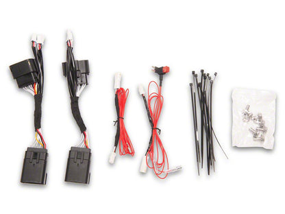 RedRock Hood Mounted Accessory DRL; Amber/White (21-25 Bronco)