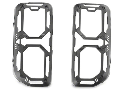 RedRock Tail Light Guards; Matte Black (21-25 Bronco, Excluding Raptor)