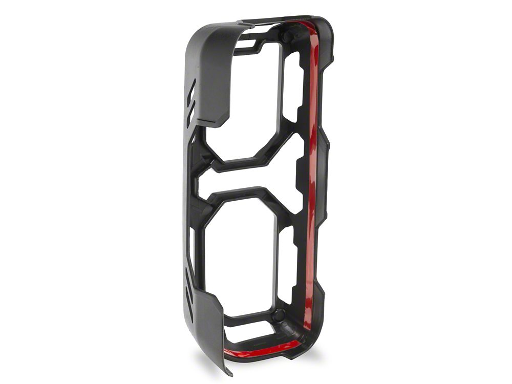 RedRock Tail Light Guards; Matte Black (21-25 Bronco, Excluding Raptor)