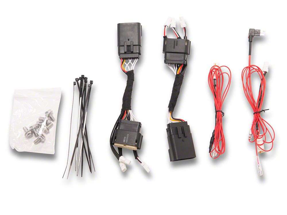 RedRock LED Hood Tie Down Lighting; Amber (21-25 Bronco)