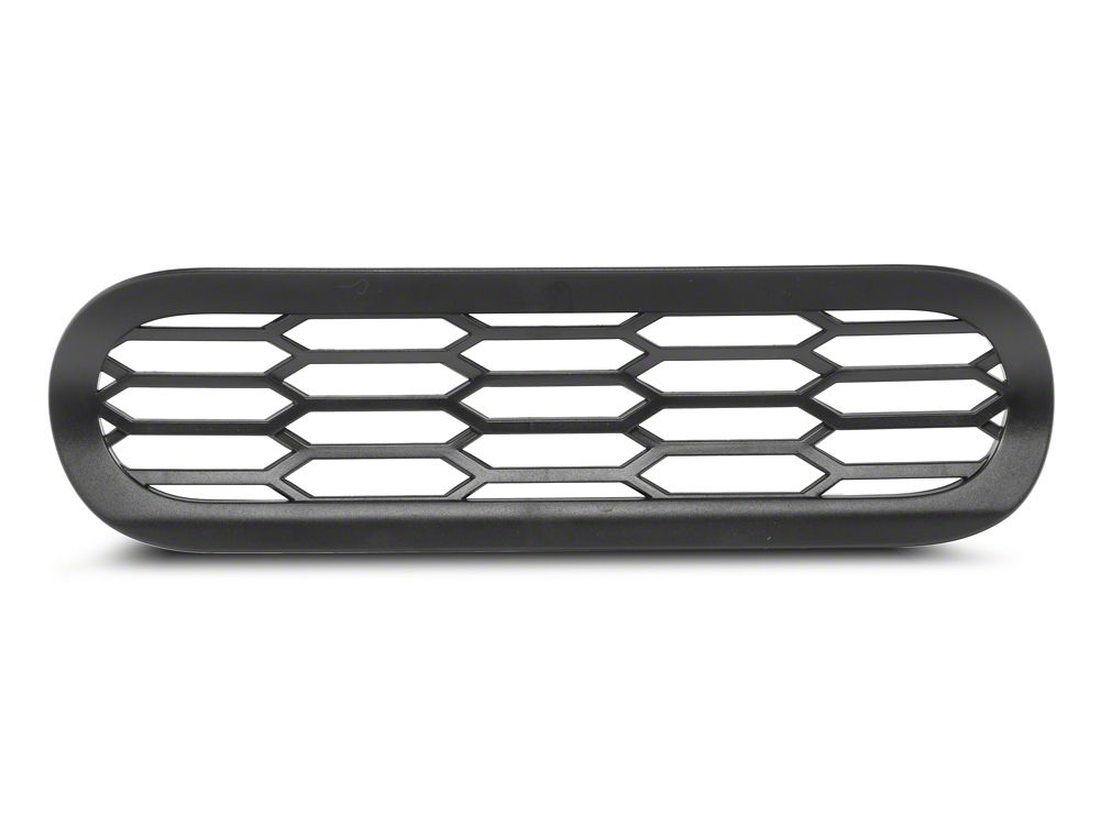 RedRock Grille Inserts; Matte Black (21-25 Bronco Big Bend)
