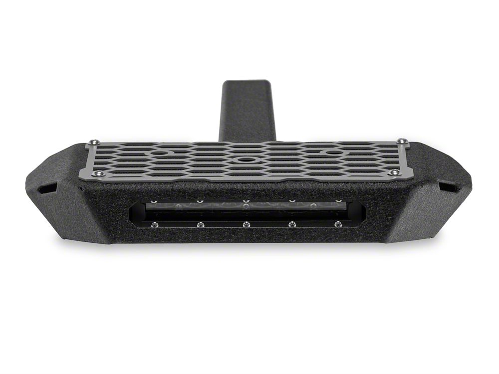 RedRock 2-Inch Receiver Hitch Step with LED Lighting (Universal; Some Adaptation May Be Required)