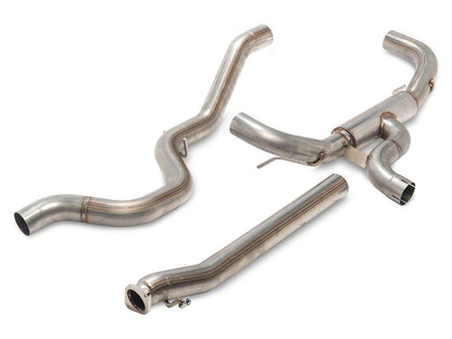RedRock Cat-Back Exhaust with Black Tips (21-25 Bronco 4-Door, Excluding Raptor)