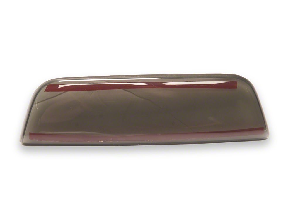 RedRock Grille Side Marker Light Covers; Smoked (21-25 Bronco)