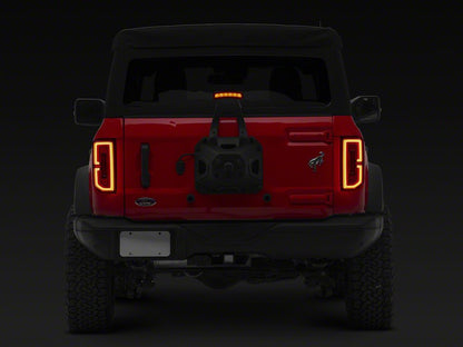 RedRock Third Brake Light Cover; Smoked (21-25 Bronco)