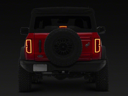 RedRock Third Brake Light Cover; Smoked (21-25 Bronco)