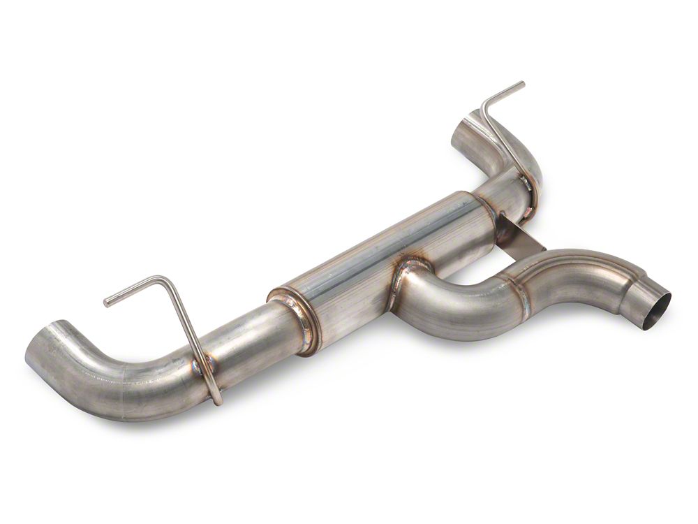 RedRock Axle-Back Exhaust with Black Tips (21-25 Bronco, Excluding Raptor)