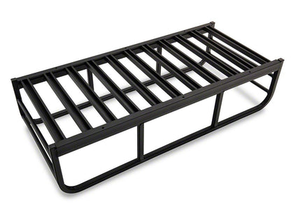 RedRock Hitch Mounted Cargo Rack; 12-Inch XL (Universal; Some Adaptation May Be Required)