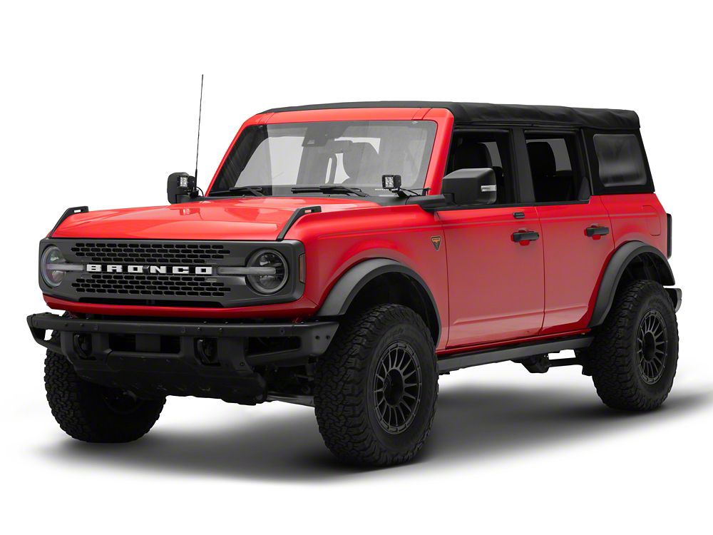 RedRock A-Pillar Off Road Light Brackets (21-25 Bronco)