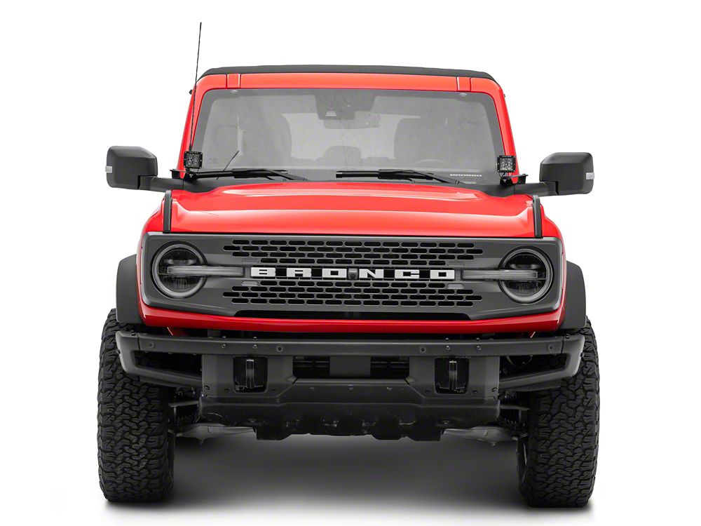 RedRock A-Pillar Off Road Light Brackets (21-25 Bronco)