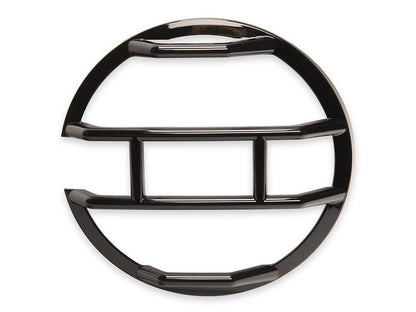 RedRock Off Road Headlight Guards; Black (21-25 Bronco)