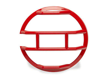 RedRock Off Road Headlight Guards; Red (21-25 Bronco)