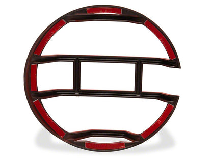 RedRock Off Road Headlight Guards; Red (21-25 Bronco)