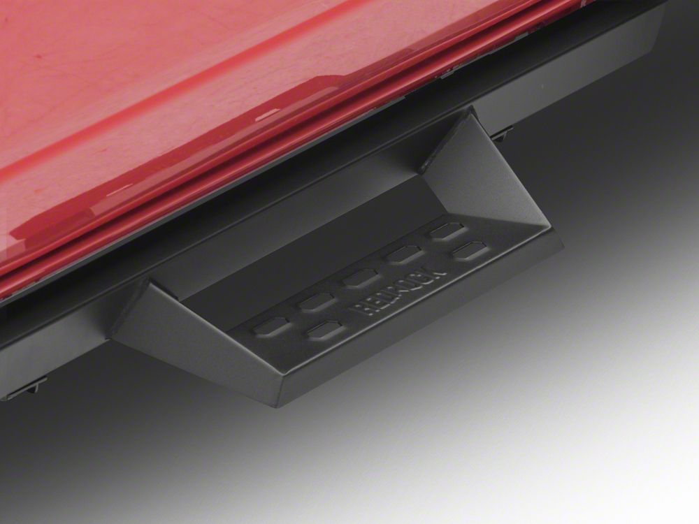 RedRock 4-Inch Drop TC1 Running Boards; Textured Black (21-25 Bronco 4-Door)