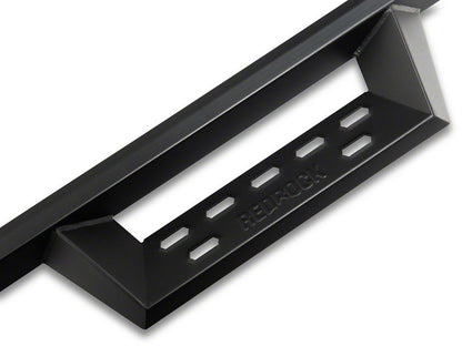 RedRock 4-Inch Drop TC1 Running Boards; Textured Black (21-25 Bronco 4-Door)