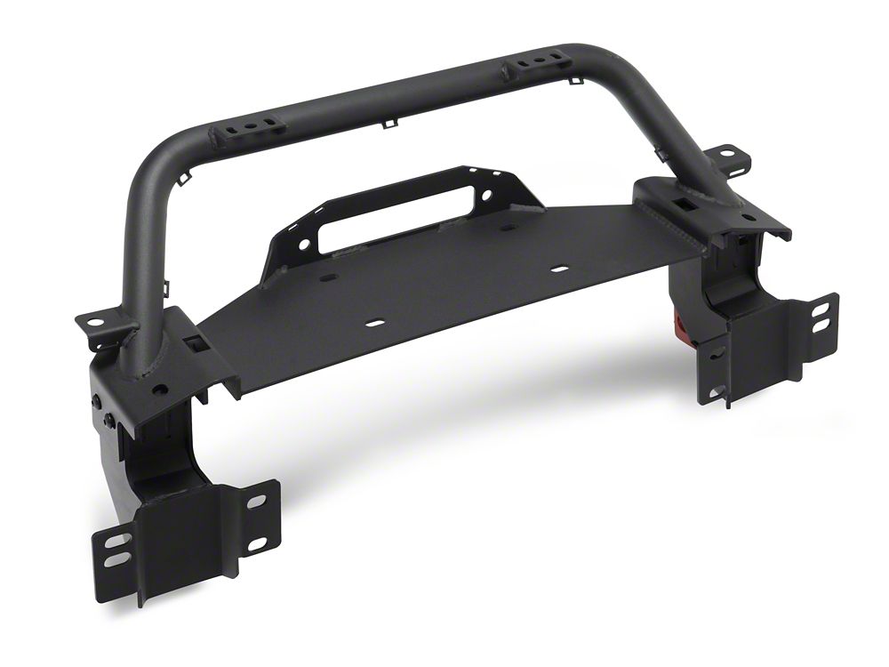 RedRock HD Winch Plate with Bull Bar for OE Bumper (21-25 Bronco w/ Modular Front Bumper)