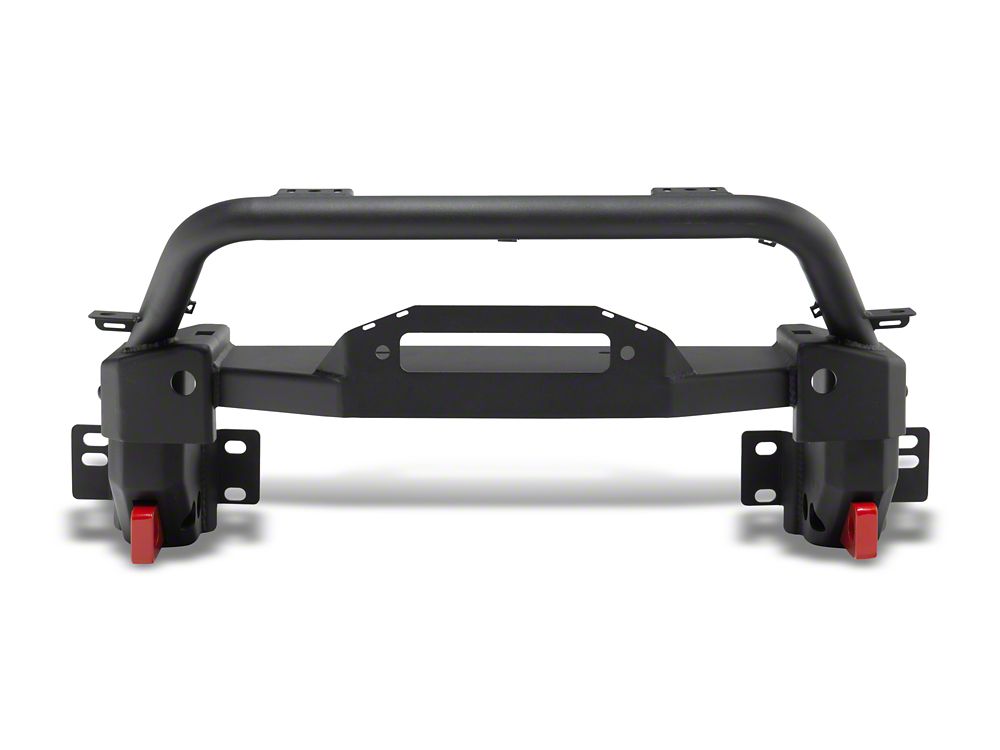 RedRock HD Winch Plate with Bull Bar for OE Bumper (21-25 Bronco w/ Modular Front Bumper)