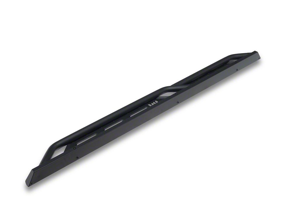 RedRock TC3 HD Rocker Steps; Textured Black (21-25 Bronco 4-Door)