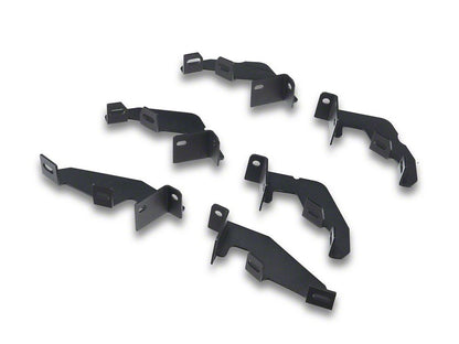 RedRock TC3 HD Rocker Steps; Textured Black (21-25 Bronco 4-Door)