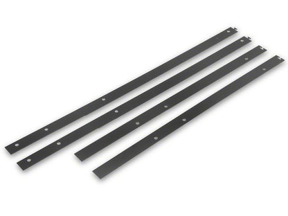 RedRock Pinch Weld Cover Kit; Black (21-25 Bronco)