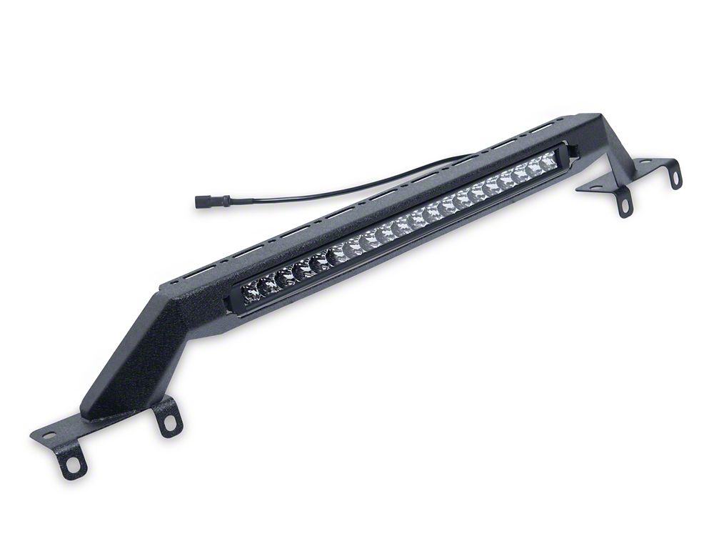 RedRock Bull Bar with Single Row LED Light Bar for OE Modular Front Bumper (21-25 Bronco w/ Modular Front Bumper)