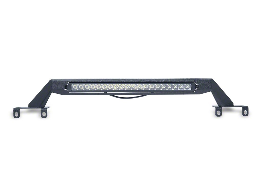 RedRock Bull Bar with Single Row LED Light Bar for OE Modular Front Bumper (21-25 Bronco w/ Modular Front Bumper)