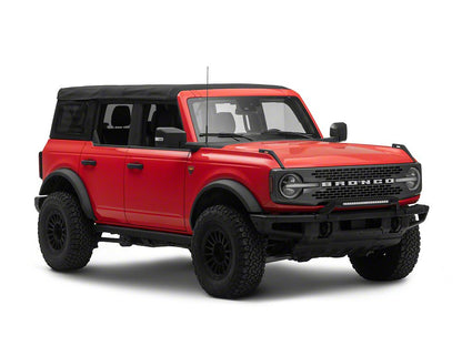 RedRock Bull Bar with Single Row LED Light Bar for OE Modular Front Bumper (21-25 Bronco w/ Modular Front Bumper)