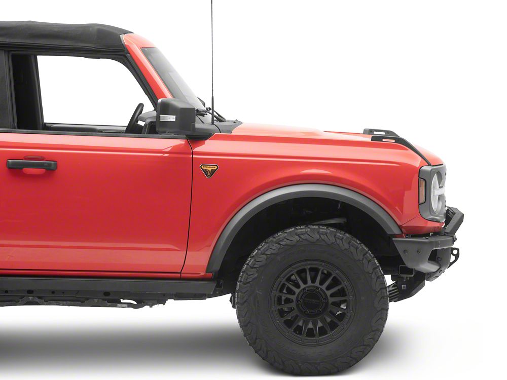 RedRock Bull Bar with Single Row LED Light Bar for OE Modular Front Bumper (21-25 Bronco w/ Modular Front Bumper)