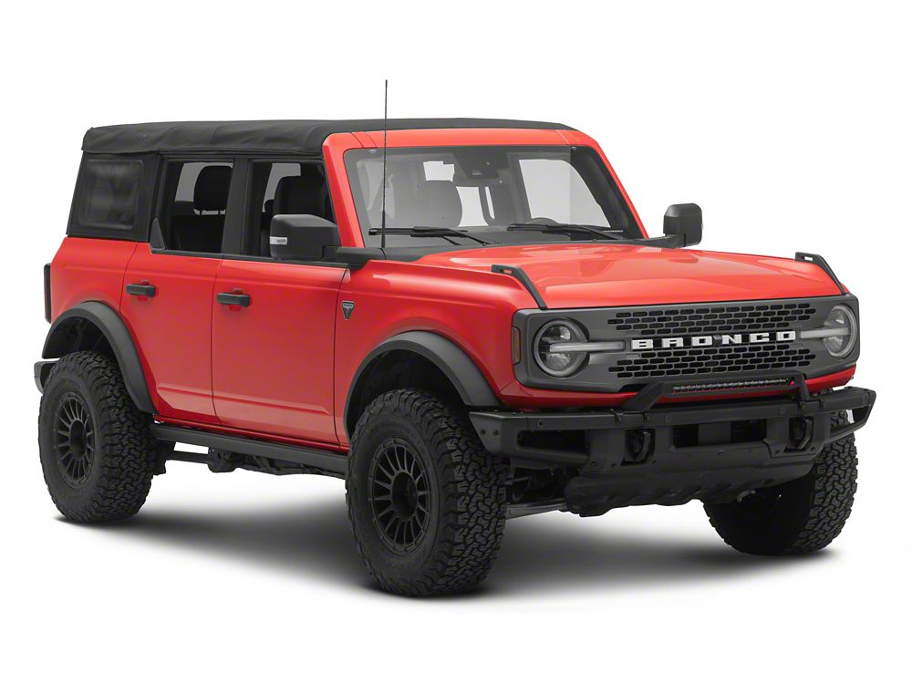 RedRock Bull Bar with 120W Single Row LED Light Bar for OE Modular Front Bumper (21-25 Bronco w/ Modular Front Bumper)