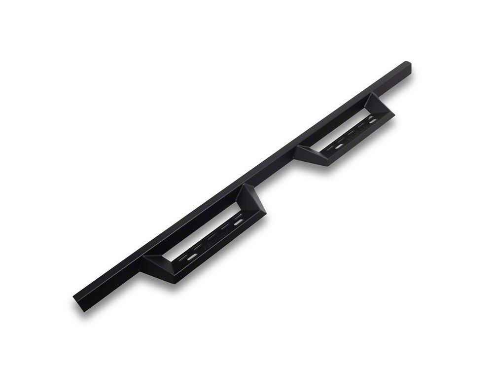 RedRock 4-Inch Drop TC1 Running Boards; Textured Black (15-22 Canyon Crew Cab)