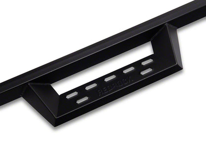 RedRock 4-Inch Drop TC1 Running Boards; Textured Black (15-22 Canyon Crew Cab)