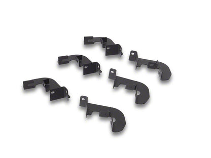 RedRock 4-Inch Drop TC1 Running Boards; Textured Black (15-22 Canyon Crew Cab)