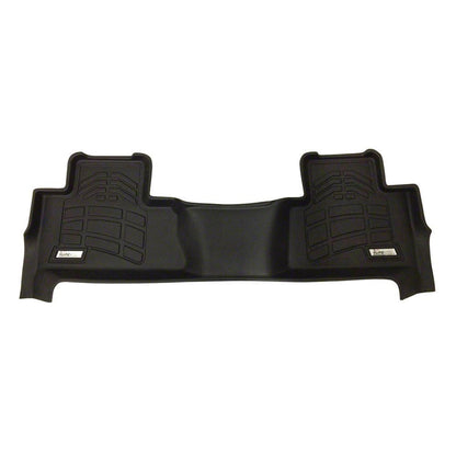 RedRock Sure-Fit Second Row Floor Liner; Black (15-19 Silverado 3500 HD Double Cab)