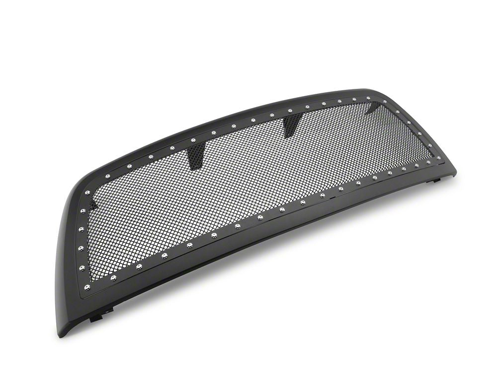 RedRock Evolution Stainless Steel Wire Mesh Upper Replacement Grille; Black (13-18 RAM 2500)