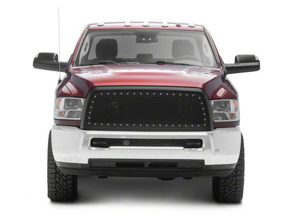 RedRock Evolution Stainless Steel Wire Mesh Upper Replacement Grille; Black (13-18 RAM 2500)