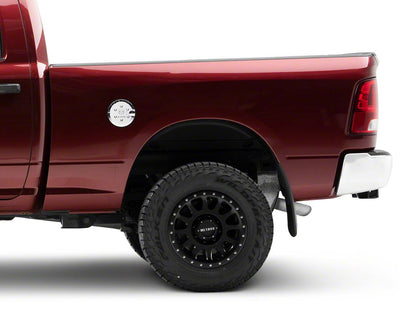 RAM Licensed by RedRock Fuel Tank Door Cover; Chrome (10-18 RAM 2500)