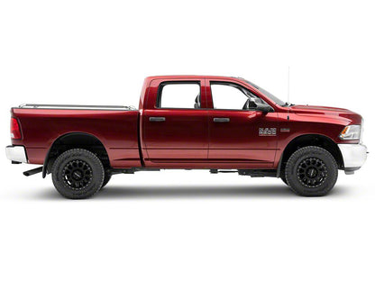 RAM Licensed by RedRock Locker Side Bed Rails; Stainless Steel (03-18 RAM 2500 w/ 6.4-Foot Box)