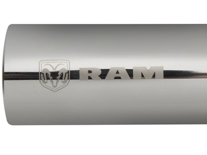 RAM Licensed by RedRock Locker Side Bed Rails; Stainless Steel (03-18 RAM 2500 w/ 6.4-Foot Box)