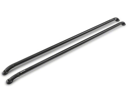 RAM Licensed by RedRock Locker Side Bed Rails; Black (03-18 RAM 2500 w/ 6.4-Foot Box)