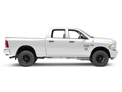 RAM Licensed by RedRock Small RAM Head Logo; Matte Black (03-18 RAM 2500)