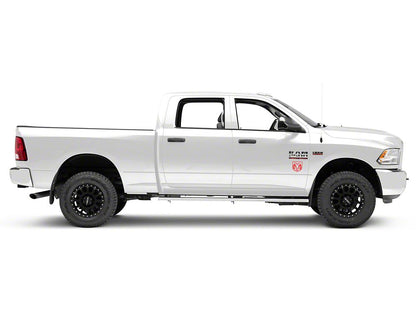 RAM Licensed by RedRock Small RAM Head Logo; Red (03-18 RAM 2500)