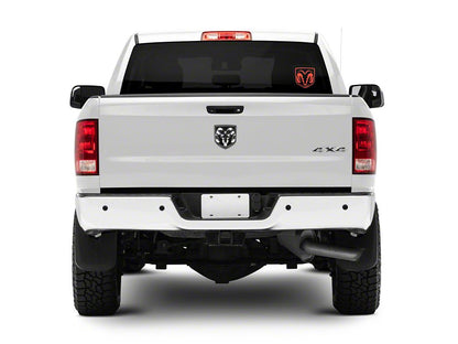 RAM Licensed by RedRock Small RAM Head Logo; Red (03-18 RAM 2500)
