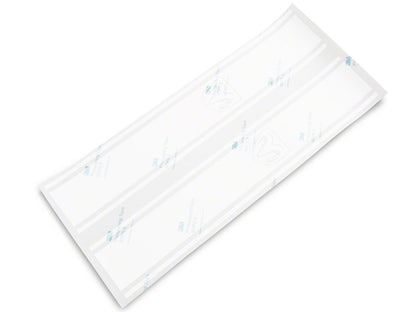 RAM Licensed by RedRock RAM Head Vertical Stripe; White (03-18 RAM 2500)