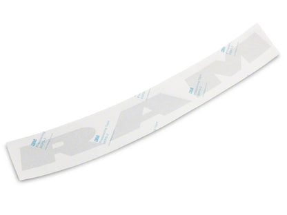 RAM Licensed by RedRock RAM Windshield Banner; Frosted (03-18 RAM 2500)