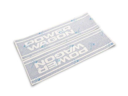 RAM Licensed by RedRock Power Wagon Rear Vertical Stripe; Blue (03-24 RAM 2500)
