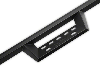 RedRock 4-Inch Drop TC1 Running Boards; Textured Black (10-24 RAM 2500 Crew Cab)