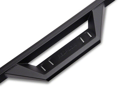 RedRock TC2 Drop Step Running Boards; Textured Black (10-24 RAM 2500 Crew Cab)